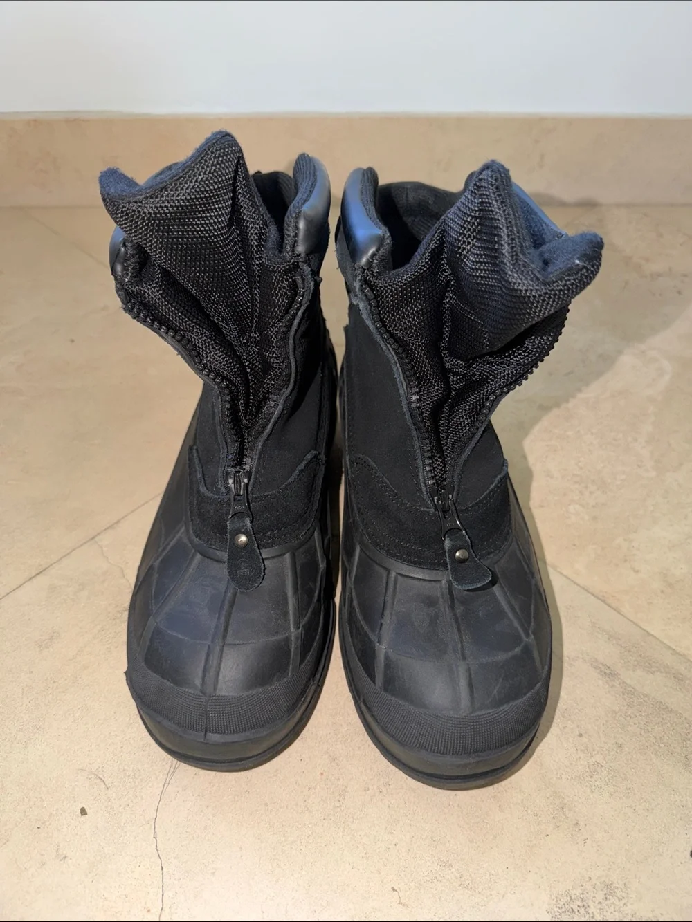 Kamik Black Winter Rain & Snow Boots